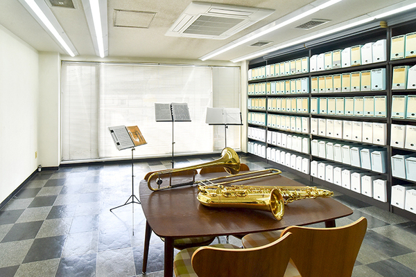 楽器試奏ルームのイメージ