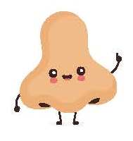鼻のイラスト
